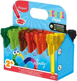 Maped my first Crayon de couleur COLOR'PEPS INFINITY, 72