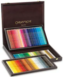 CARAN D'ACHE Crayons de couleur SUPRACOLOR, coffret de 120