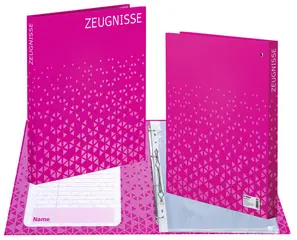 HERMA Zeugnisringbuch, DIN A4, pink