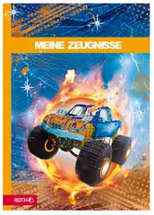 ROTH Zeugnismappe "Monstertruck", mit Design und Effekt