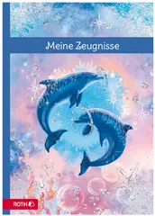 ROTH Zeugnismappe "Delfine", mit Design und Effekt