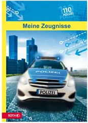 ROTH Zeugnismappe "Polizei 110", DIN A4, mit Design
