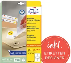 AVERY Zweckform Etiquette universelle, 199,6 x 143,5 mm