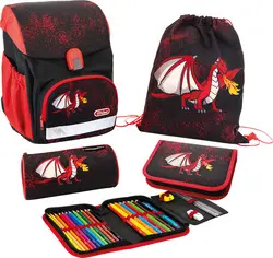 EBERHARD FABER Kit cartable EFAlino Dragon, 4 pièces
