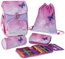 EBERHARD FABER Kit cartable EFAlino Papillon II, 4 pièces