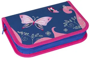 EBERHARD FABER Étui scolaire Papillon, 32 pièces