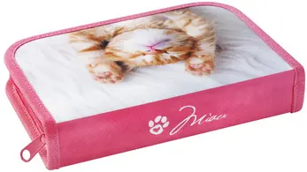 EBERHARD FABER Étui scolaire Chaton, 42 pièces