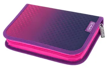 herlitz Schüleretui "Dip Dye pink/lila", 31-teilig