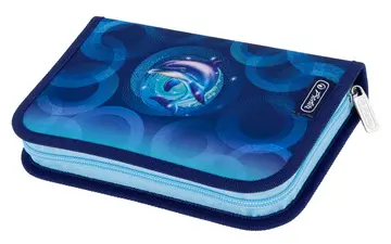 herlitz Schüleretui "Dolphin Ride", 31-teilig