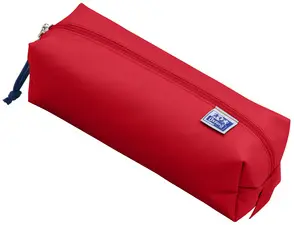 Oxford Trousse, polyester, rectangulaire, grand, rouge