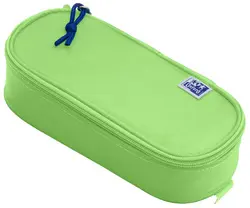 Oxford Trousse, polyester, oval, vert clair