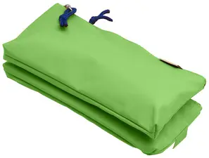 Oxford Trousse à deux compartiments, polyester, vert clair