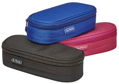 herlitz Trousse, en nylon, noir