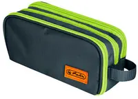 herlitz Doppel-Schlamper-Etui Neon uni oak/kiwi