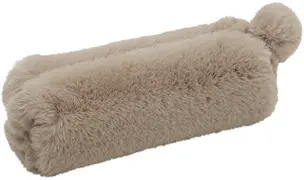 WEDO Trousse "FLUFFY", en peluche, marron clair