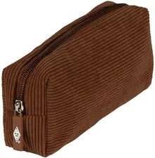 WEDO Trousse en velours côtelé, marron