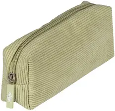 WEDO Trousse en velours côtelé, vert pistache