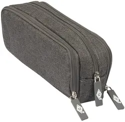 WEDO Trousse College, polyester, gris