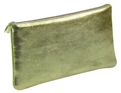 Clairefontaine Trousse CUIRISÉ, cuir, rectangulaire, vert