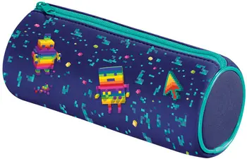 Maped Trousse ronde PIXEL PARTY, bleu