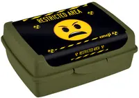 keeeper Boîte à goûter "carla midi emoji danger", olive