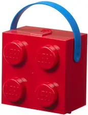 LEGO Boîte à goûter avec poignée, rouge