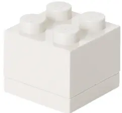 LEGO Boîte à snack MINI BOX 4, 60 ml, blanc