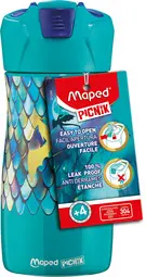 Maped PICNIK Gourde DRAGON, 0,43 L, vert/bleu