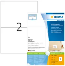 HERMA Etiquette universelle PREMIUM, 148,5 x 105 mm, blanc