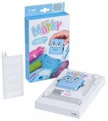 COLOP Set tampon marqueur "DIY Marky" Printer C20, bleu