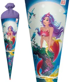ROTH Schultüte "Magische Meerjungfrau", rund, 700 mm
