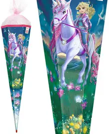ROTH Motiv-Schultüte "Magische Einhornreiterin", 850 mm