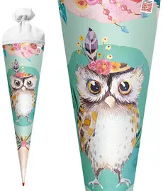 ROTH Schultüte "Eule Lieselotte", rund, 700 mm