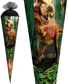 ROTH Schultüte "T-Rex Welt", eckig, 850 mm