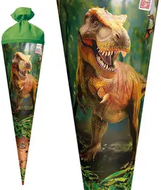 ROTH Schultüte "T-Rex Welt", rund, 700 mm