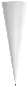 ROTH Schultüten-Rohling, rund, 700 mm, grau