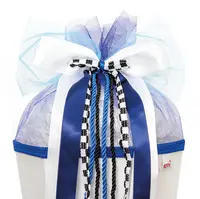 ROTH Pochette "Speed", blanc/bleu/noir en 70% polyester et