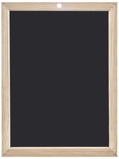 Wonday Ardoise en bois, uni, (l)300 x (H)450 mm, noir