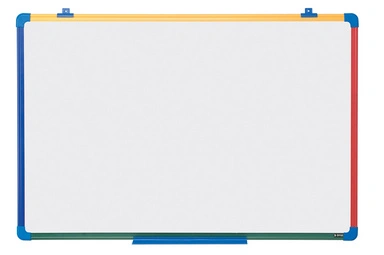 Bi-Office Tableau mural blanc pour enfants Schoolmate