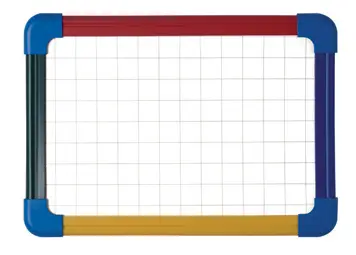 Bi-Office Ardoise pour enfants Schoolmate, inscriptible, A4