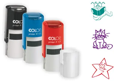 COLOP Tampons pour enseignant "School Kit", Printer R17,rond