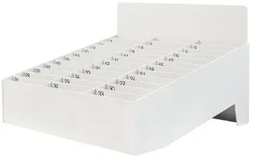 PAPERFLOW Rangement pour smartphones avec 33 logements, gris