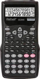 Rebell Calculatrice scolaire SC2040, noir