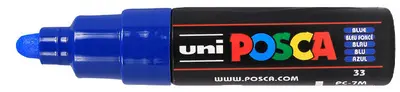 POSCA Marqueur à pigment PC-7M, bleu foncé