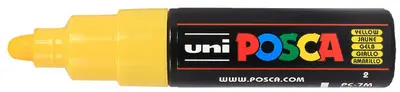 POSCA Marqueur à pigment PC-7M, jaune