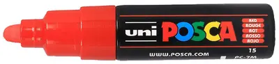 POSCA Marqueur à pigment PC-7M, rouge