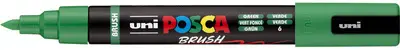 POSCA Marqueur à pigment PC-5BR BRUSH, vert foncé