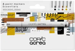 COPIC Marqueur acrea "Essentials", set de 6