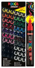POSCA Marqueur à pigment PC-5BR BRUSH, présentoir de 60