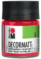 Marabu Peinture acrylique "Decormatt", marron clair, 50 ml,